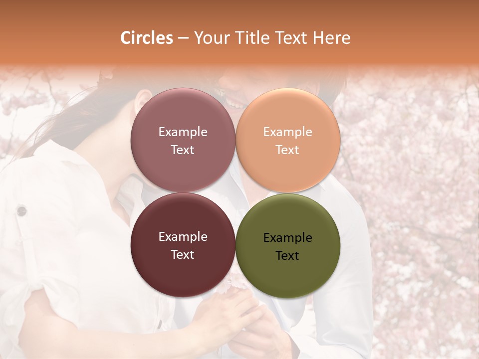 Ostern People Eltern PowerPoint Template