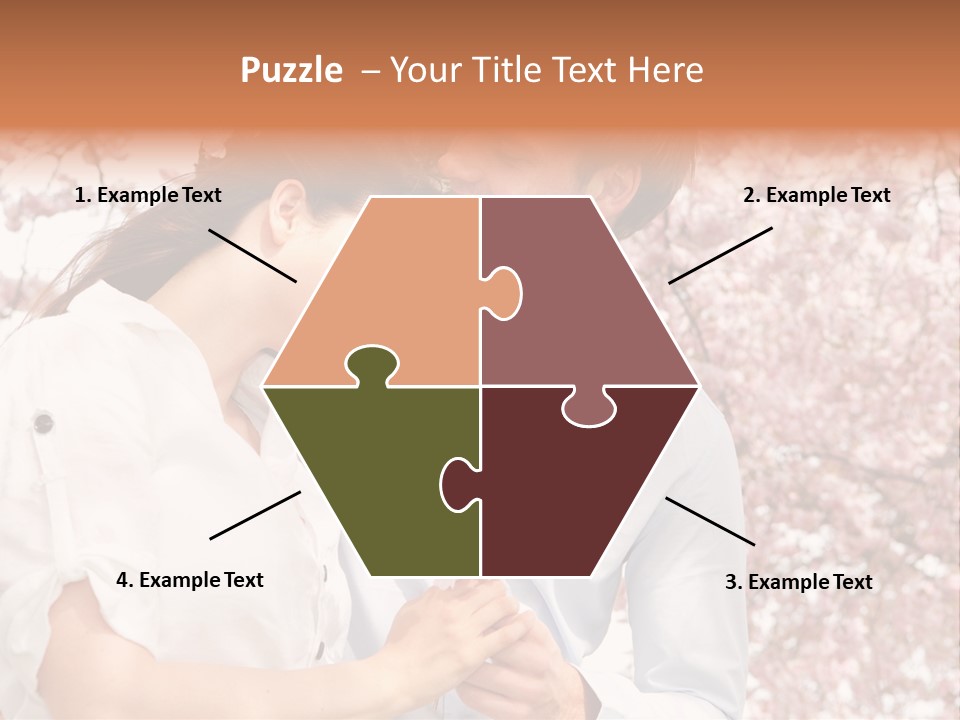 Ostern People Eltern PowerPoint Template