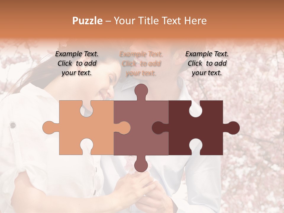 Ostern People Eltern PowerPoint Template