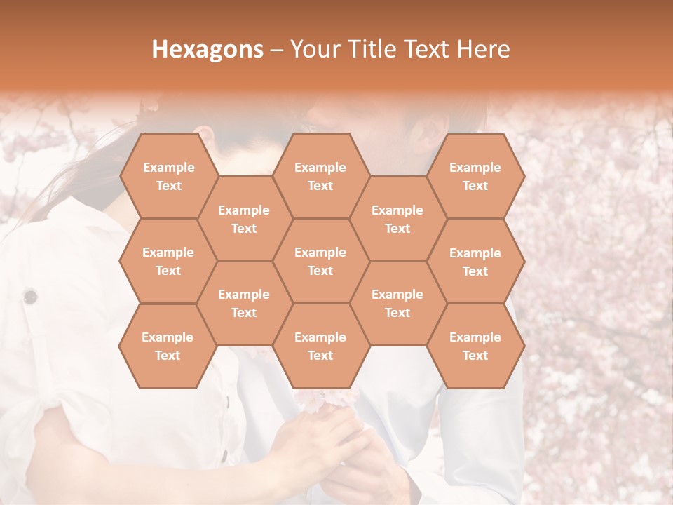 Ostern People Eltern PowerPoint Template