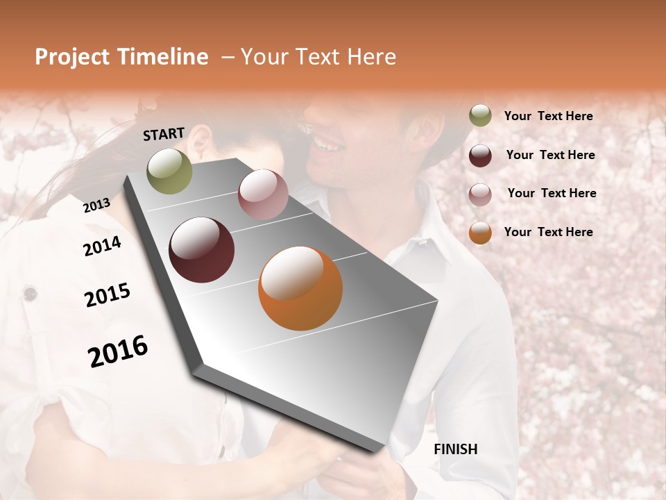 Ostern People Eltern PowerPoint Template