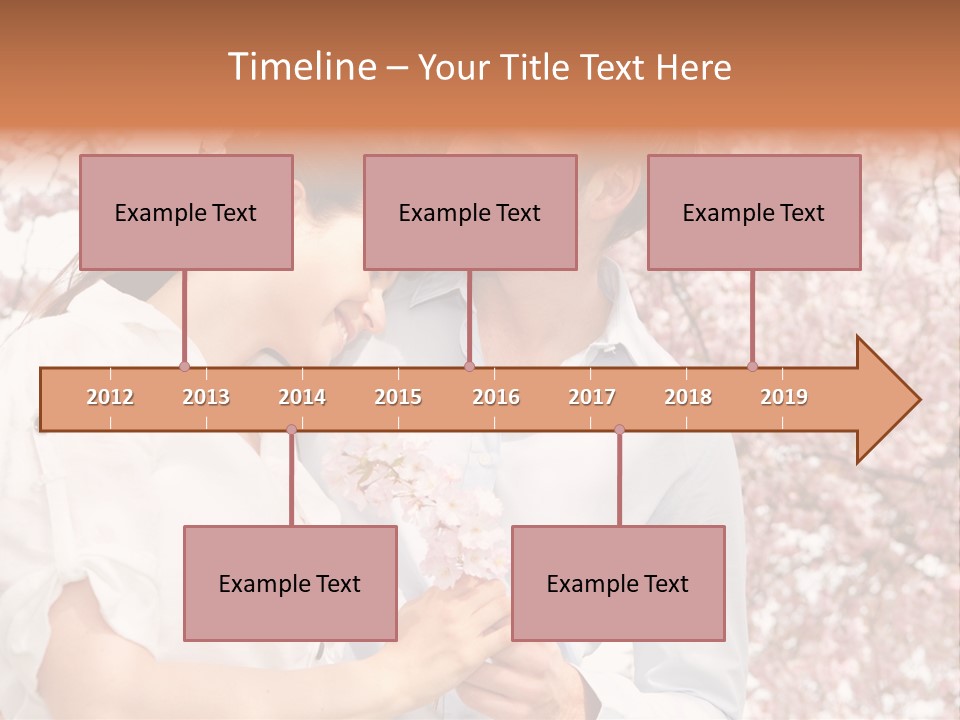 Ostern People Eltern PowerPoint Template