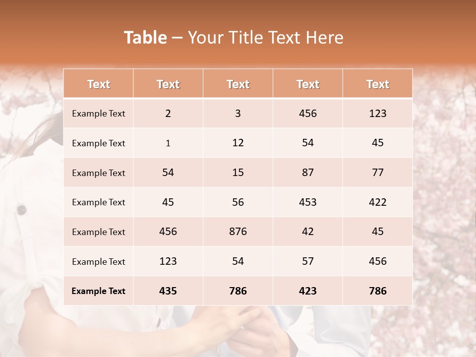 Ostern People Eltern PowerPoint Template