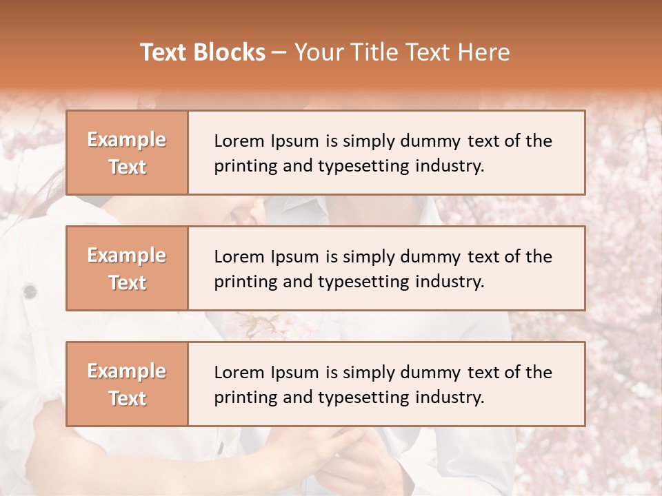 Ostern People Eltern PowerPoint Template