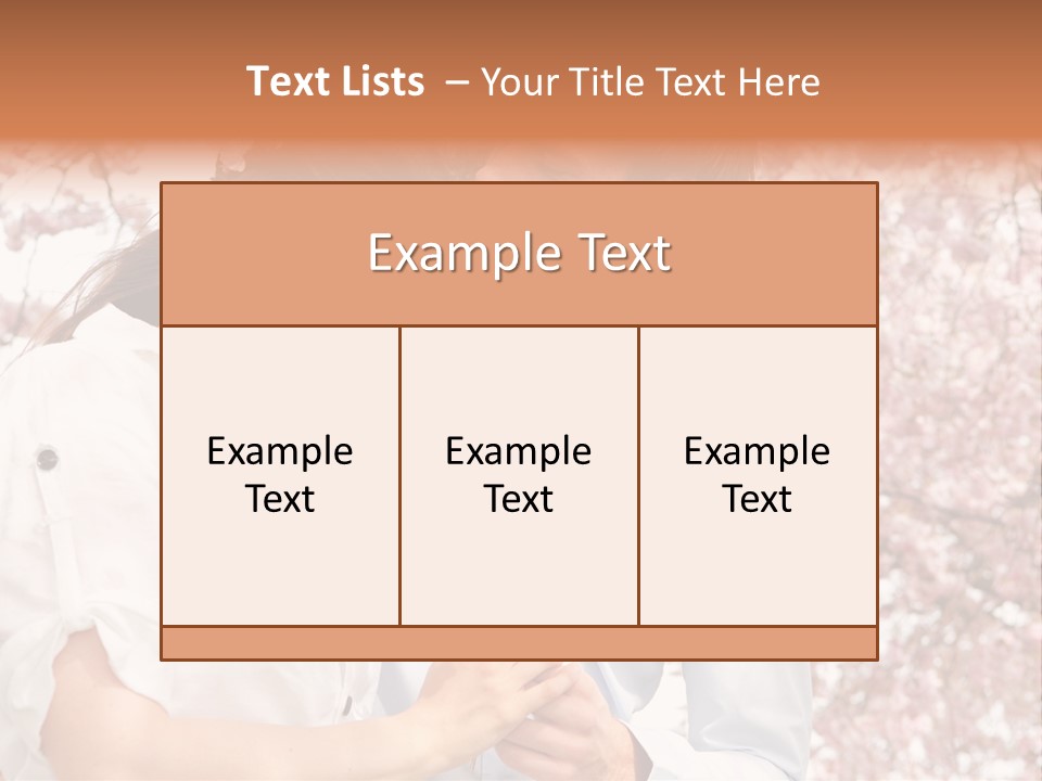 Ostern People Eltern PowerPoint Template