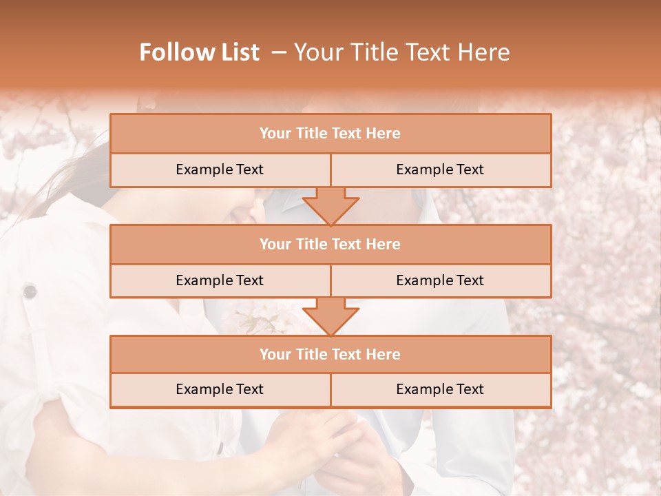 Ostern People Eltern PowerPoint Template