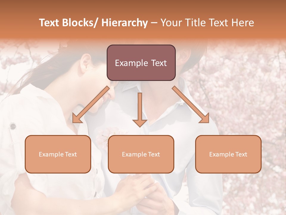 Ostern People Eltern PowerPoint Template