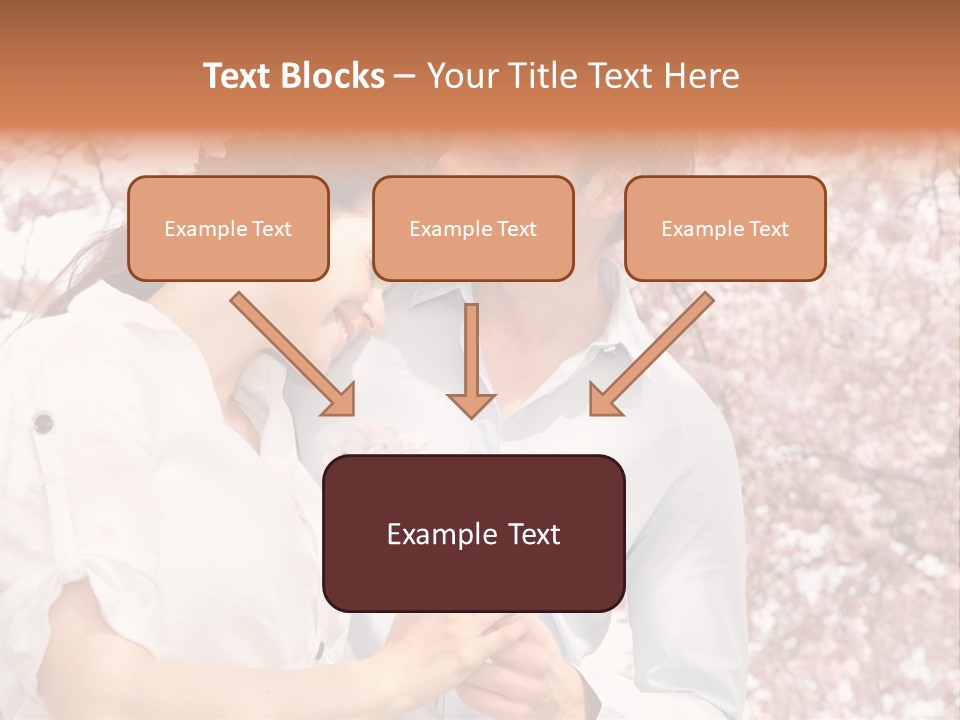 Ostern People Eltern PowerPoint Template