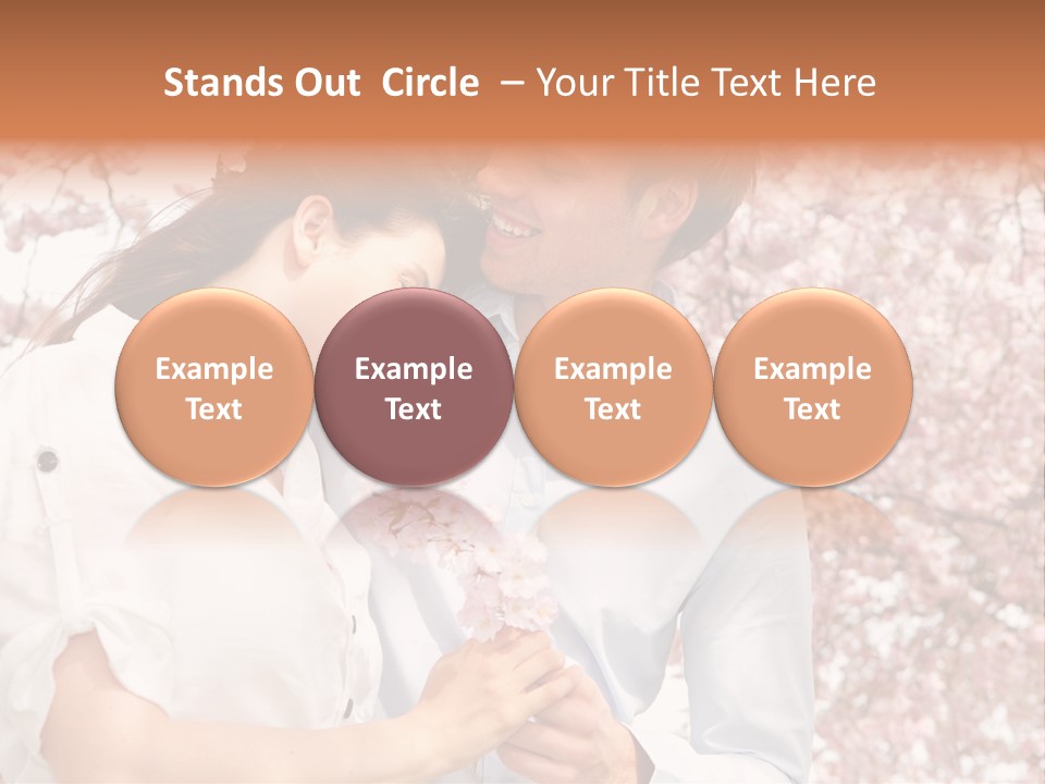 Ostern People Eltern PowerPoint Template