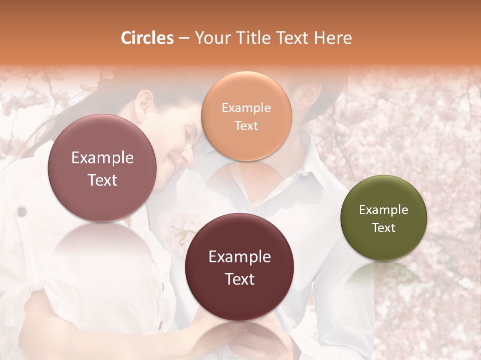 Ostern People Eltern PowerPoint Template