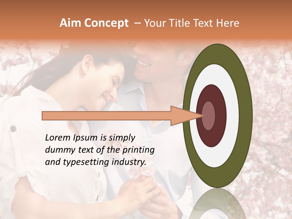 Ostern People Eltern PowerPoint Template