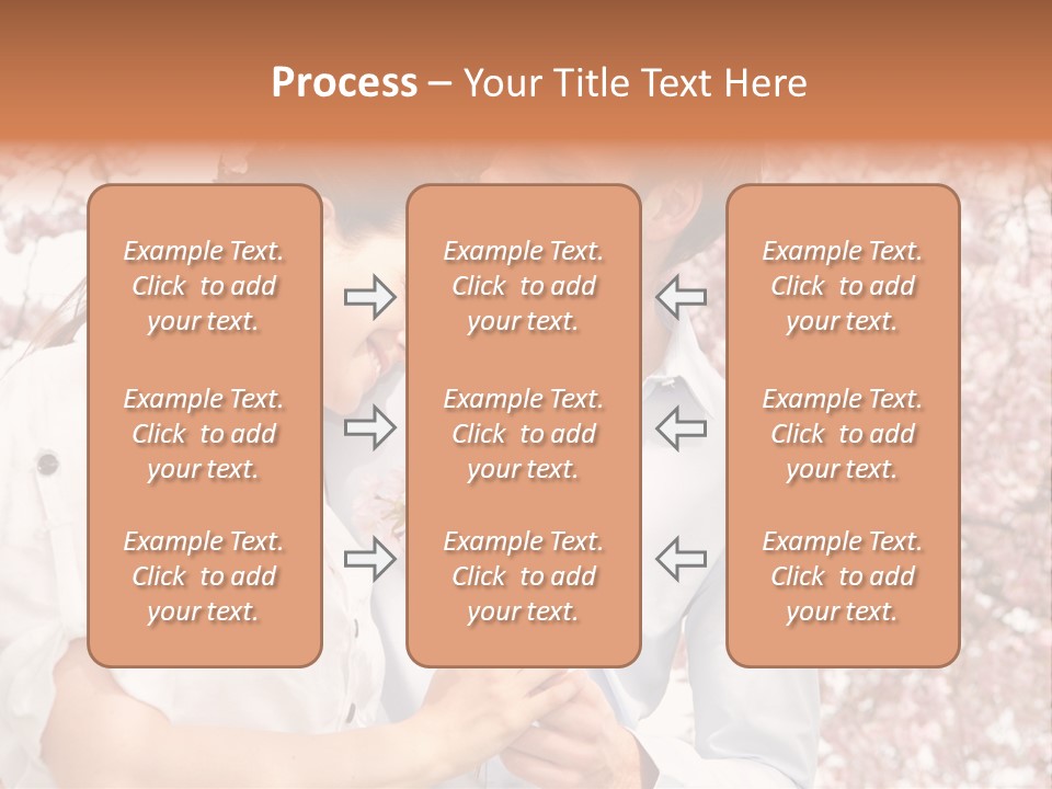 Ostern People Eltern PowerPoint Template