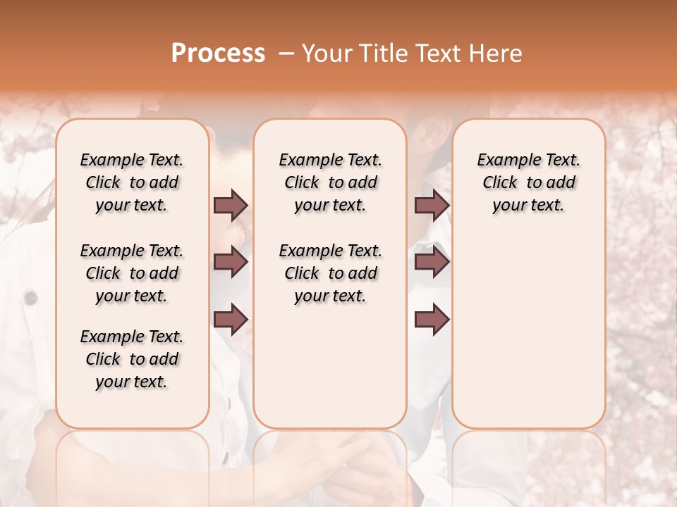 Ostern People Eltern PowerPoint Template