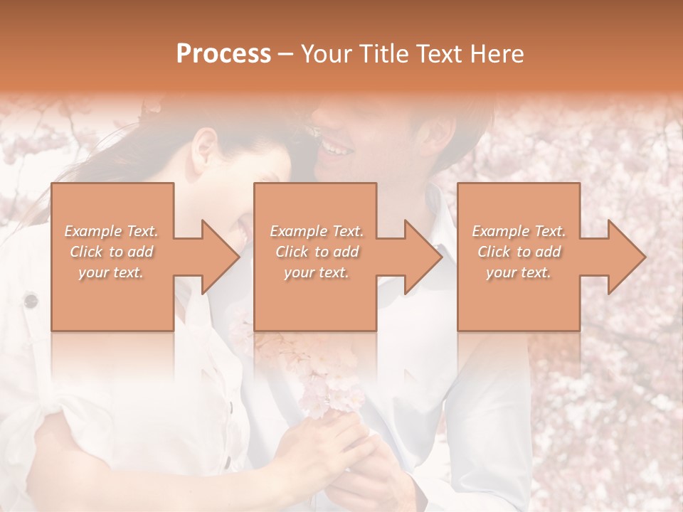 Ostern People Eltern PowerPoint Template