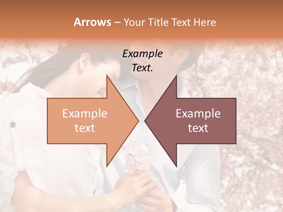 Ostern People Eltern PowerPoint Template