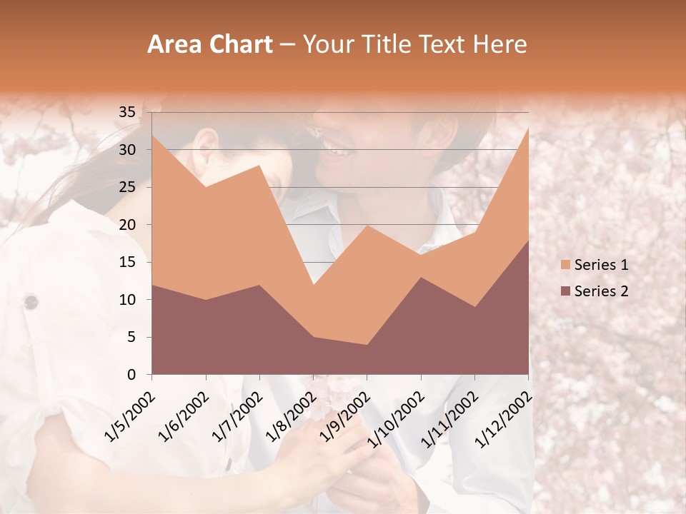 Ostern People Eltern PowerPoint Template