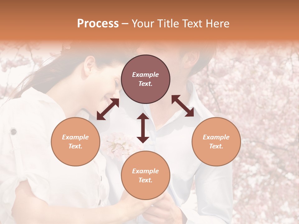 Ostern People Eltern PowerPoint Template