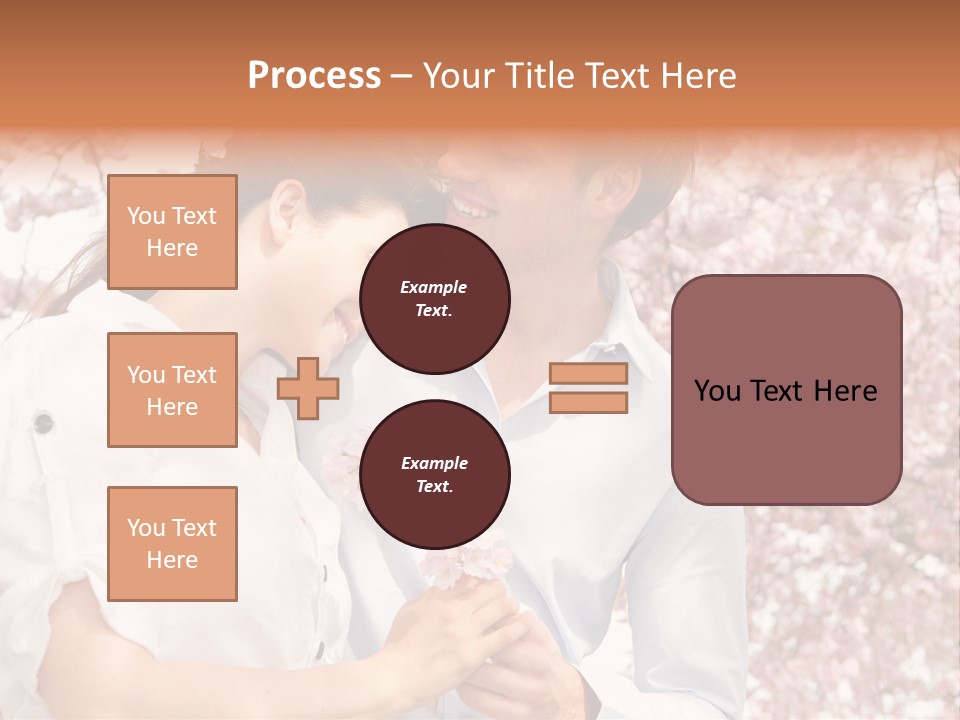 Ostern People Eltern PowerPoint Template