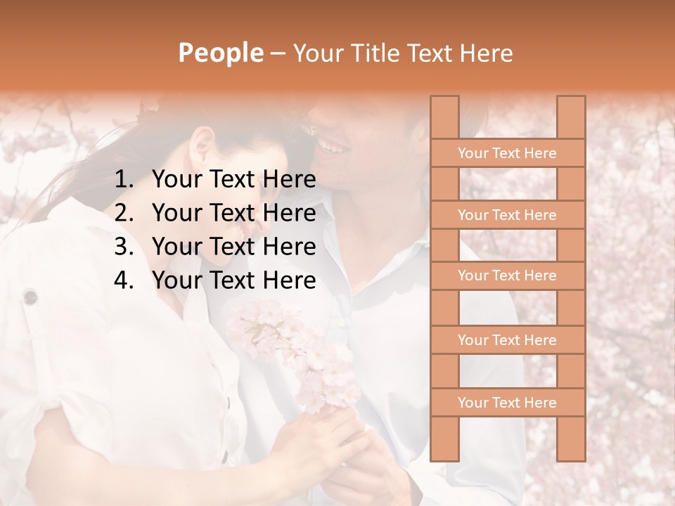 Ostern People Eltern PowerPoint Template