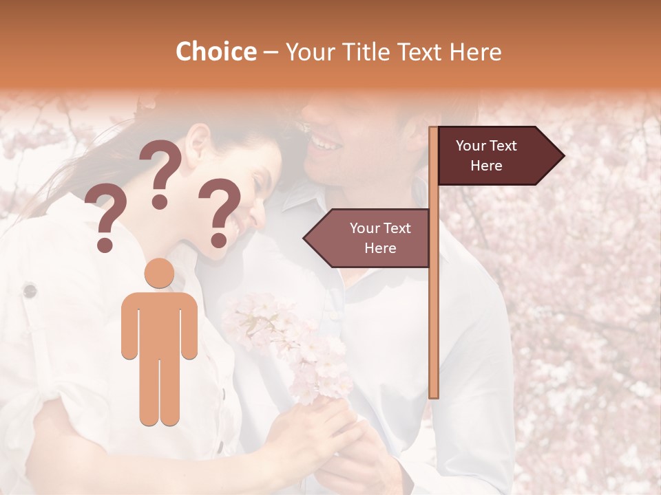 Ostern People Eltern PowerPoint Template