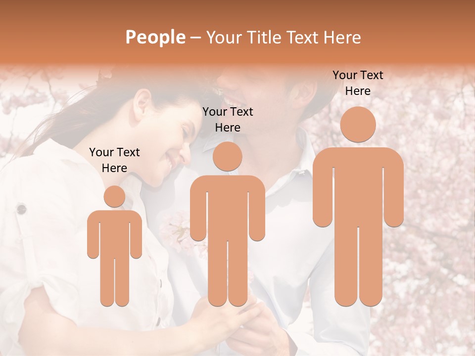 Ostern People Eltern PowerPoint Template