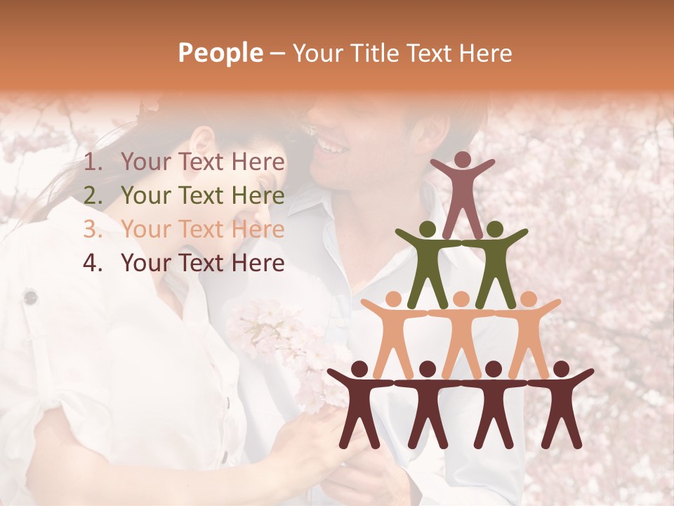 Ostern People Eltern PowerPoint Template