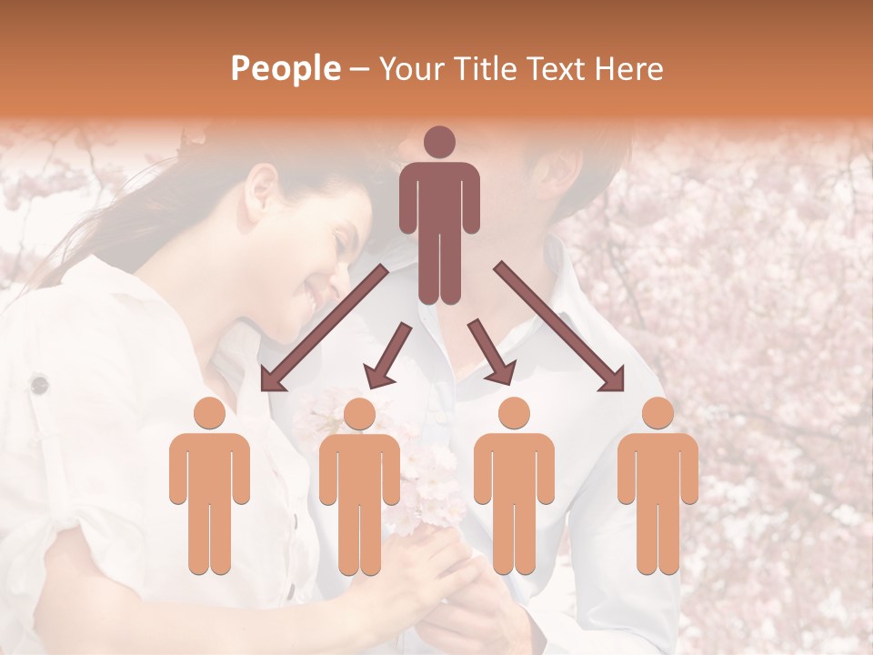 Ostern People Eltern PowerPoint Template