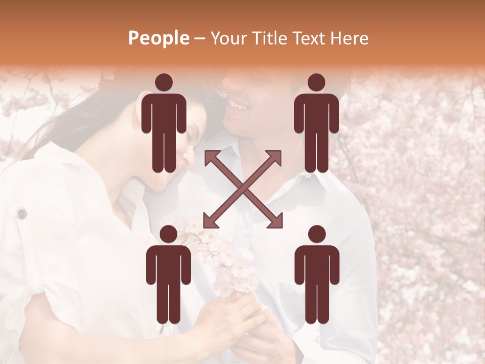 Ostern People Eltern PowerPoint Template