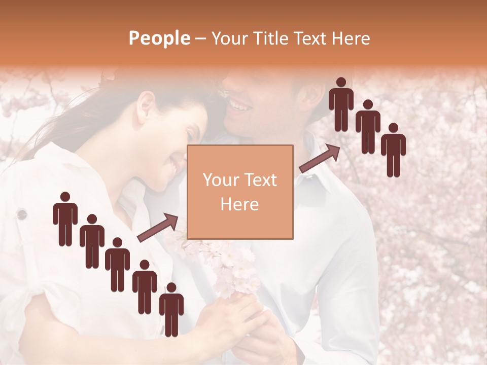 Ostern People Eltern PowerPoint Template