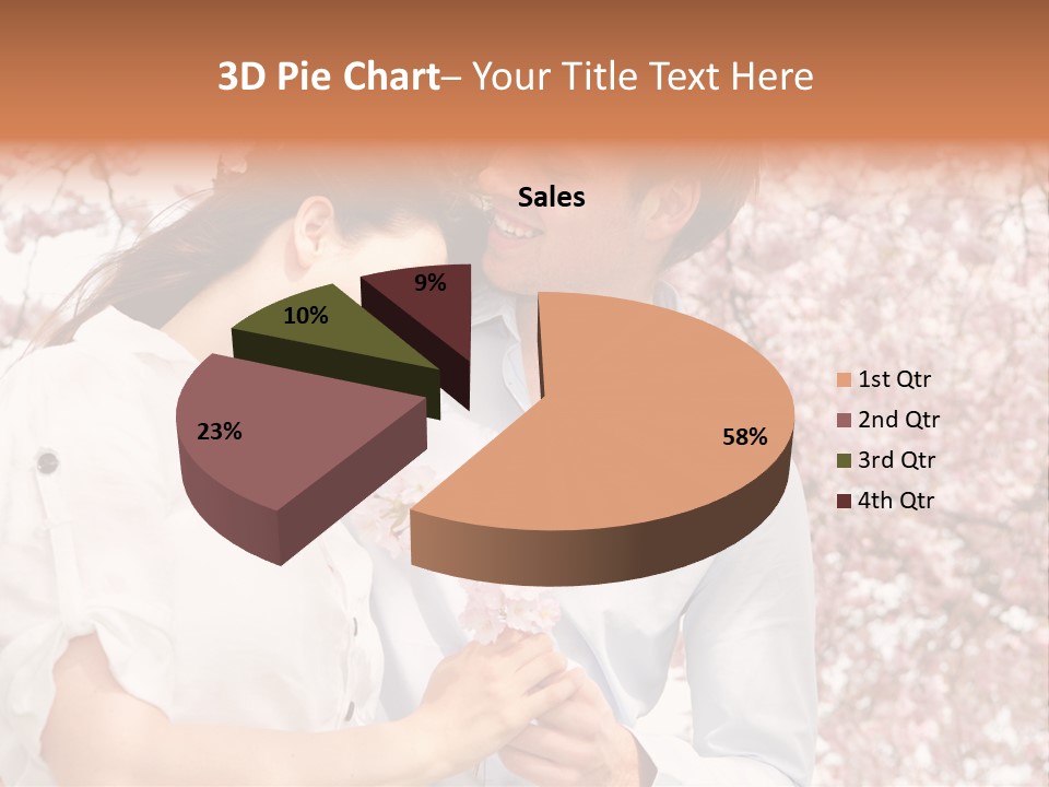 Ostern People Eltern PowerPoint Template
