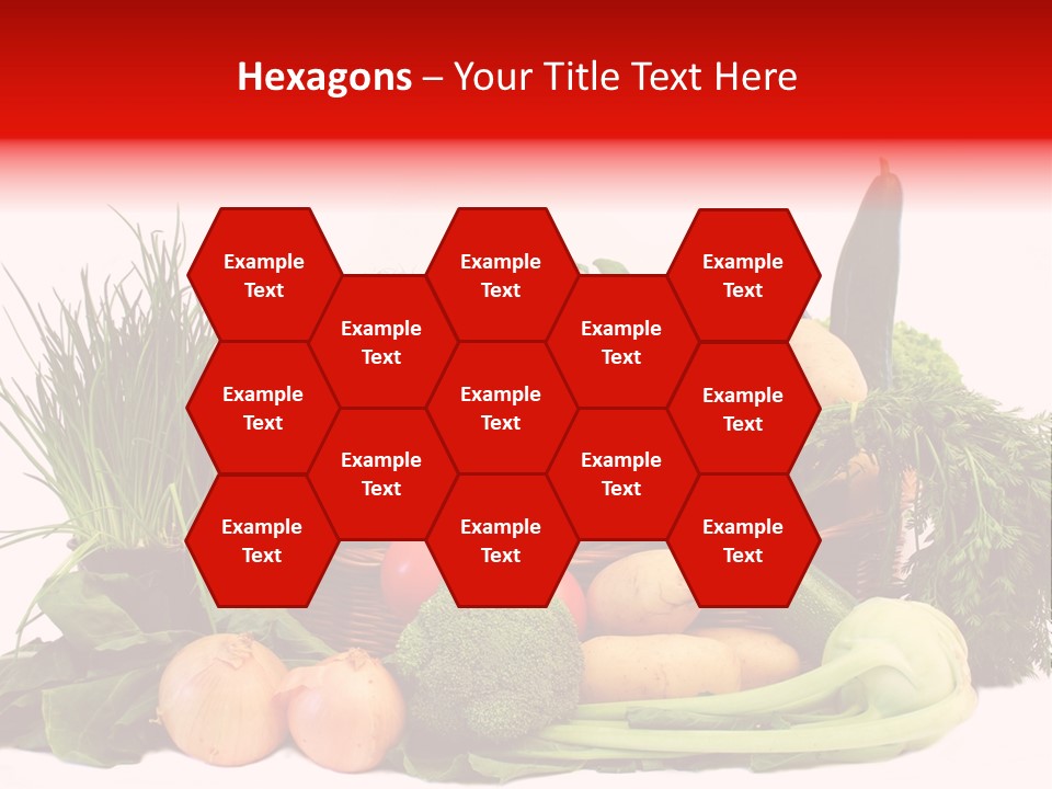 Zucchini Garten Fenchel PowerPoint Template