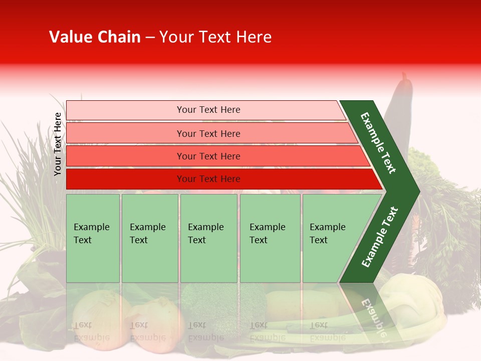 Zucchini Garten Fenchel PowerPoint Template