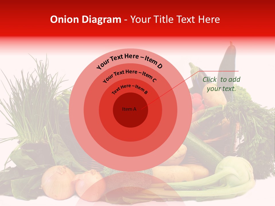 Zucchini Garten Fenchel PowerPoint Template