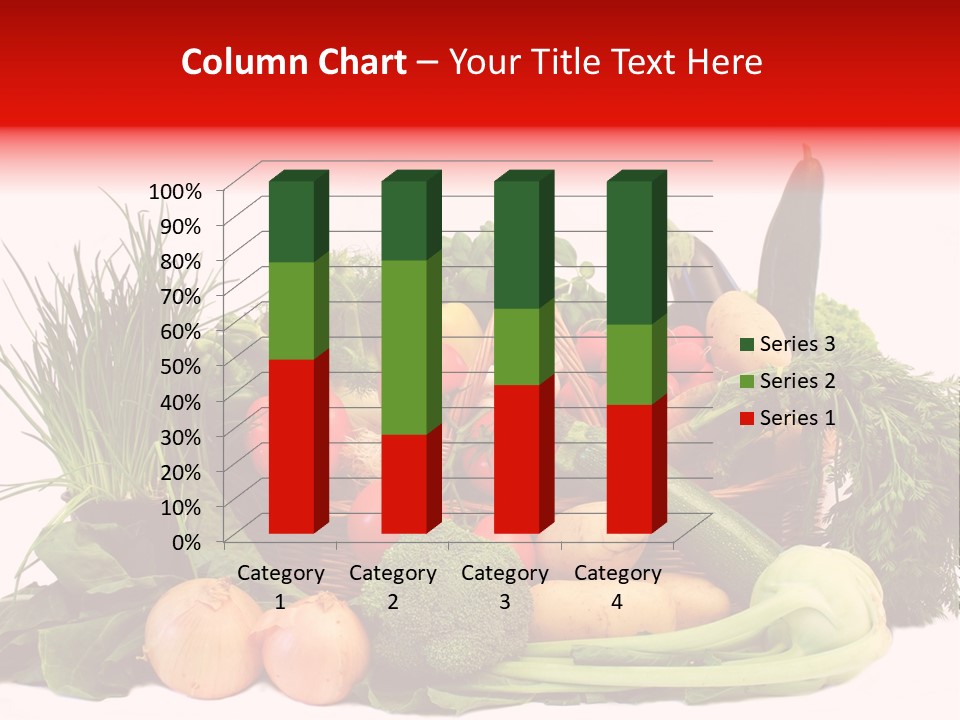 Zucchini Garten Fenchel PowerPoint Template