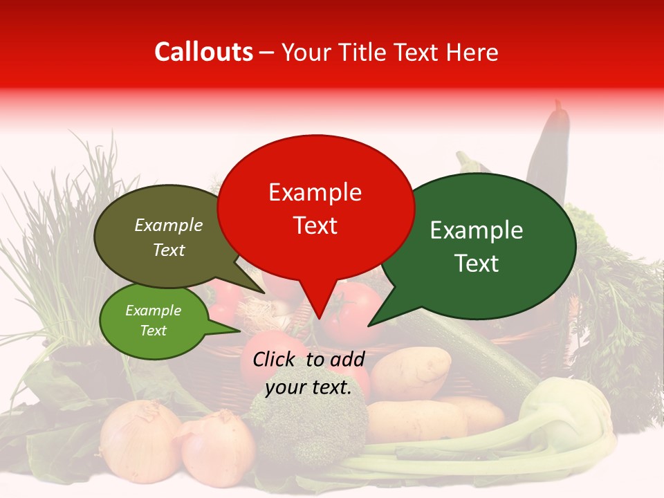 Zucchini Garten Fenchel PowerPoint Template