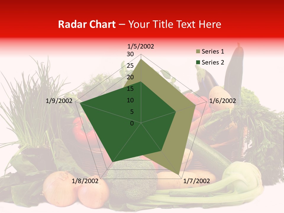 Zucchini Garten Fenchel PowerPoint Template
