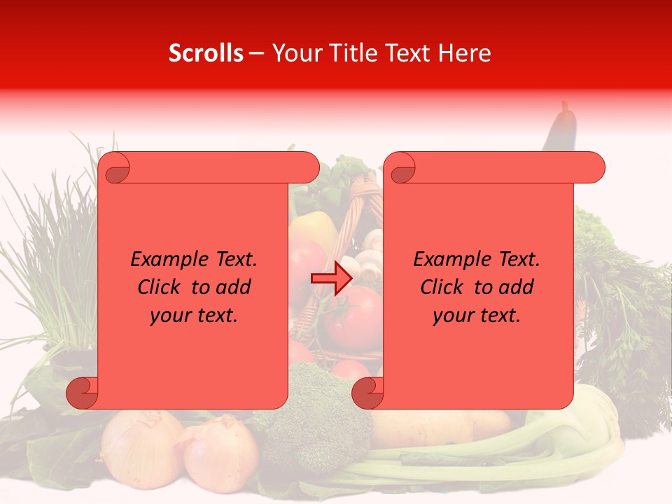 Zucchini Garten Fenchel PowerPoint Template