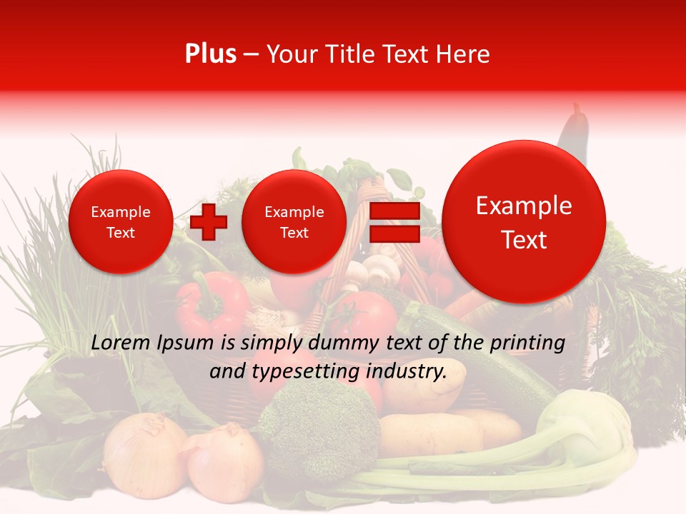 Zucchini Garten Fenchel PowerPoint Template