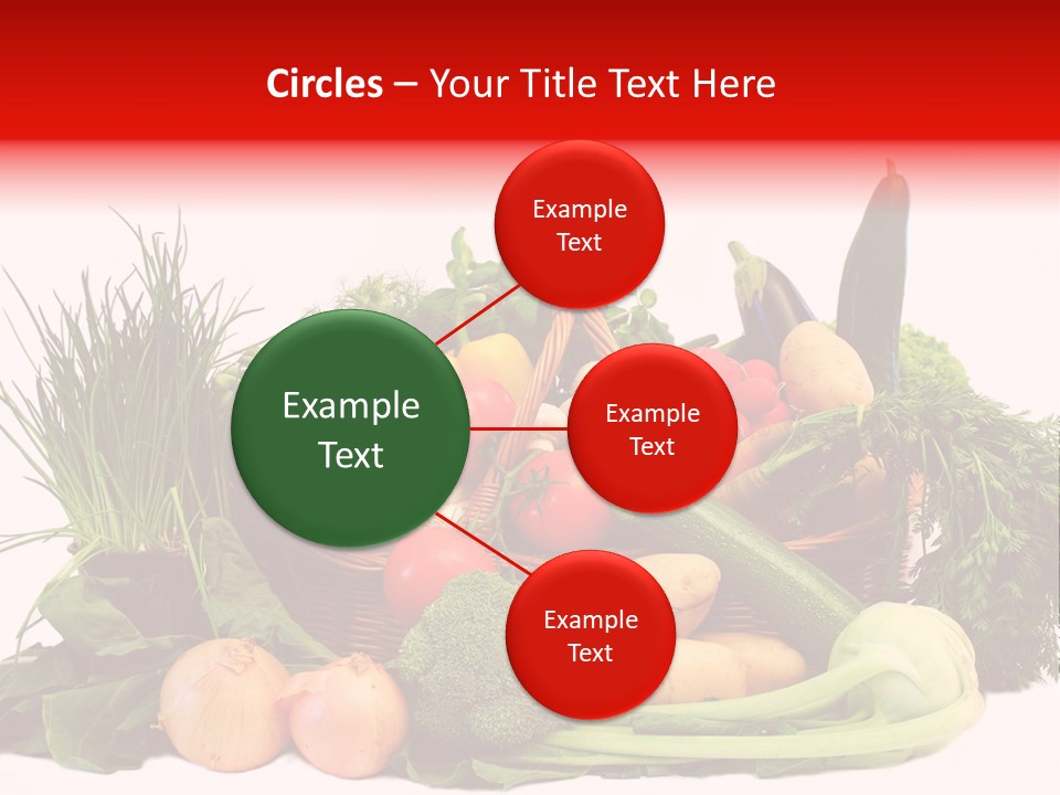 Zucchini Garten Fenchel PowerPoint Template