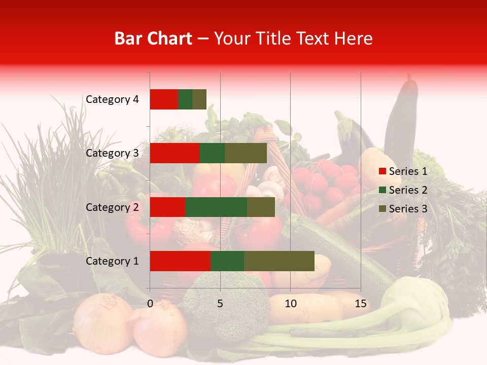 Zucchini Garten Fenchel PowerPoint Template