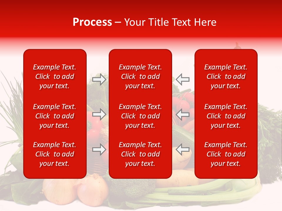 Zucchini Garten Fenchel PowerPoint Template