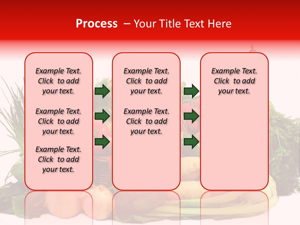 Zucchini Garten Fenchel PowerPoint Template