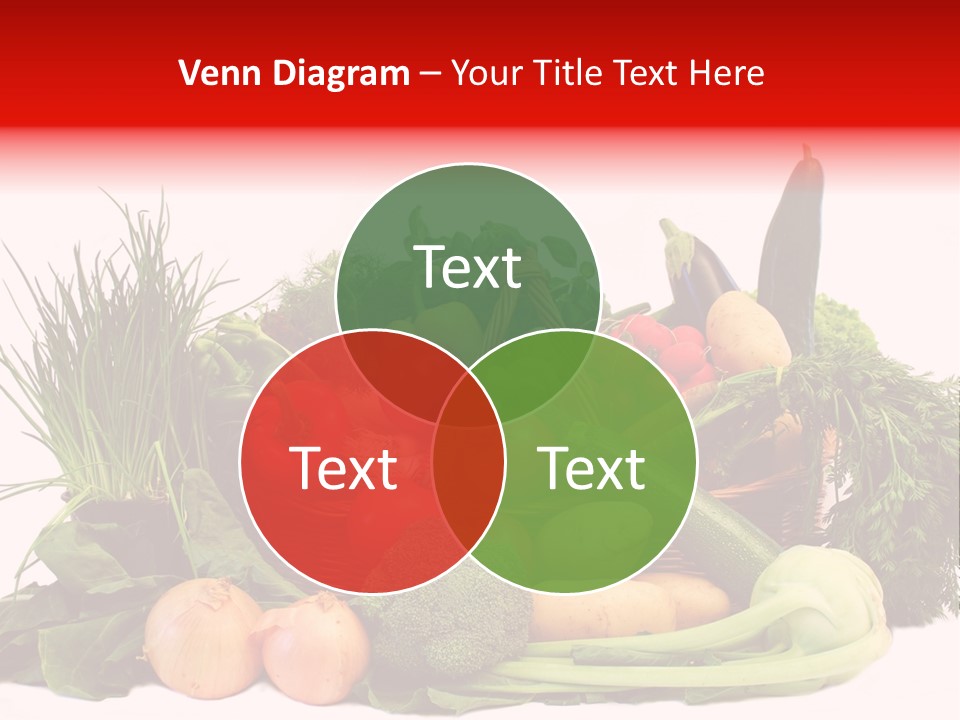 Zucchini Garten Fenchel PowerPoint Template