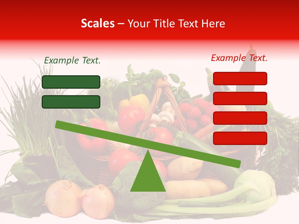 Zucchini Garten Fenchel PowerPoint Template