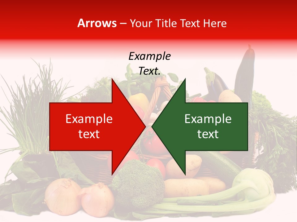 Zucchini Garten Fenchel PowerPoint Template