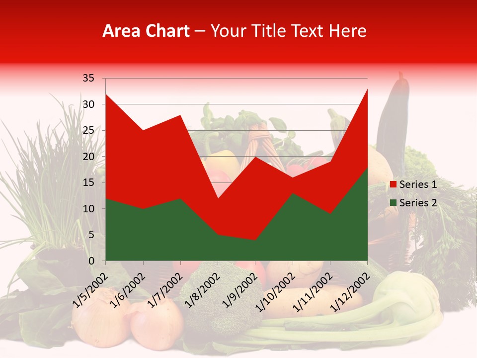 Zucchini Garten Fenchel PowerPoint Template