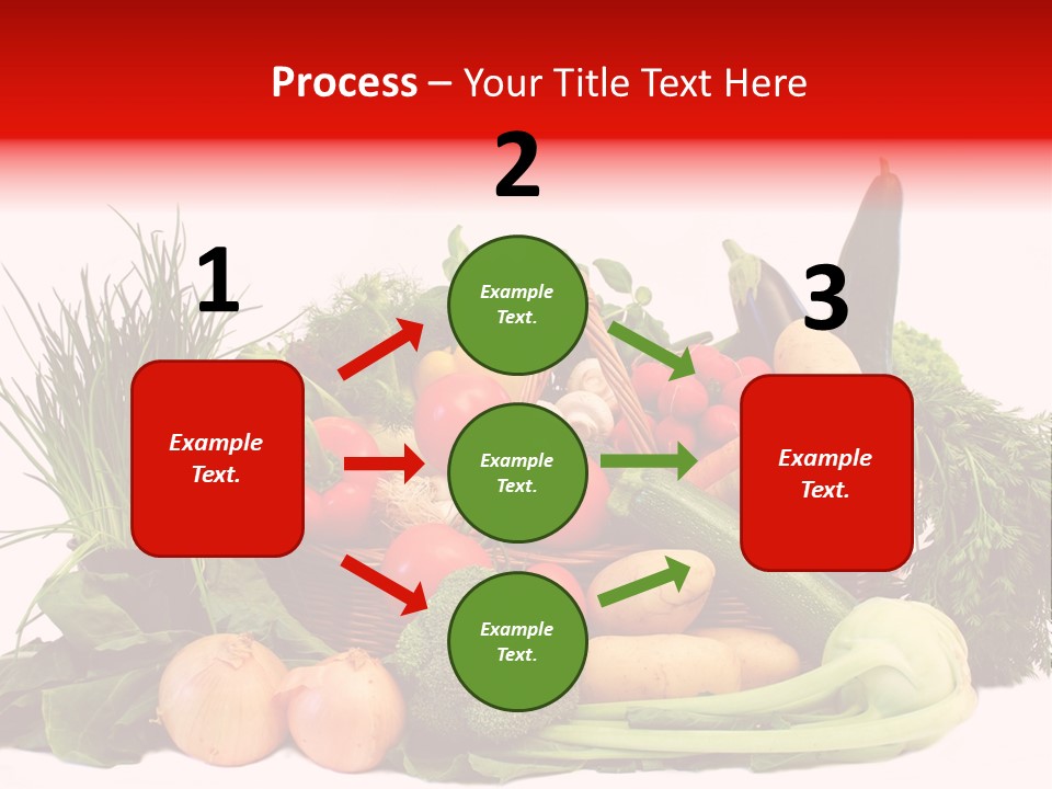 Zucchini Garten Fenchel PowerPoint Template