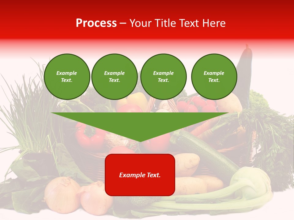 Zucchini Garten Fenchel PowerPoint Template