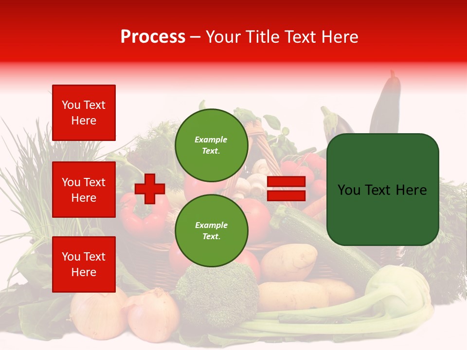 Zucchini Garten Fenchel PowerPoint Template