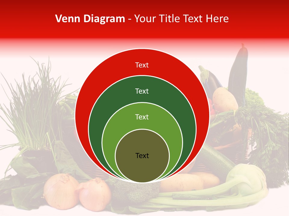 Zucchini Garten Fenchel PowerPoint Template